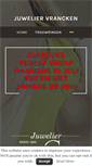 Mobile Screenshot of juweliervrancken.be